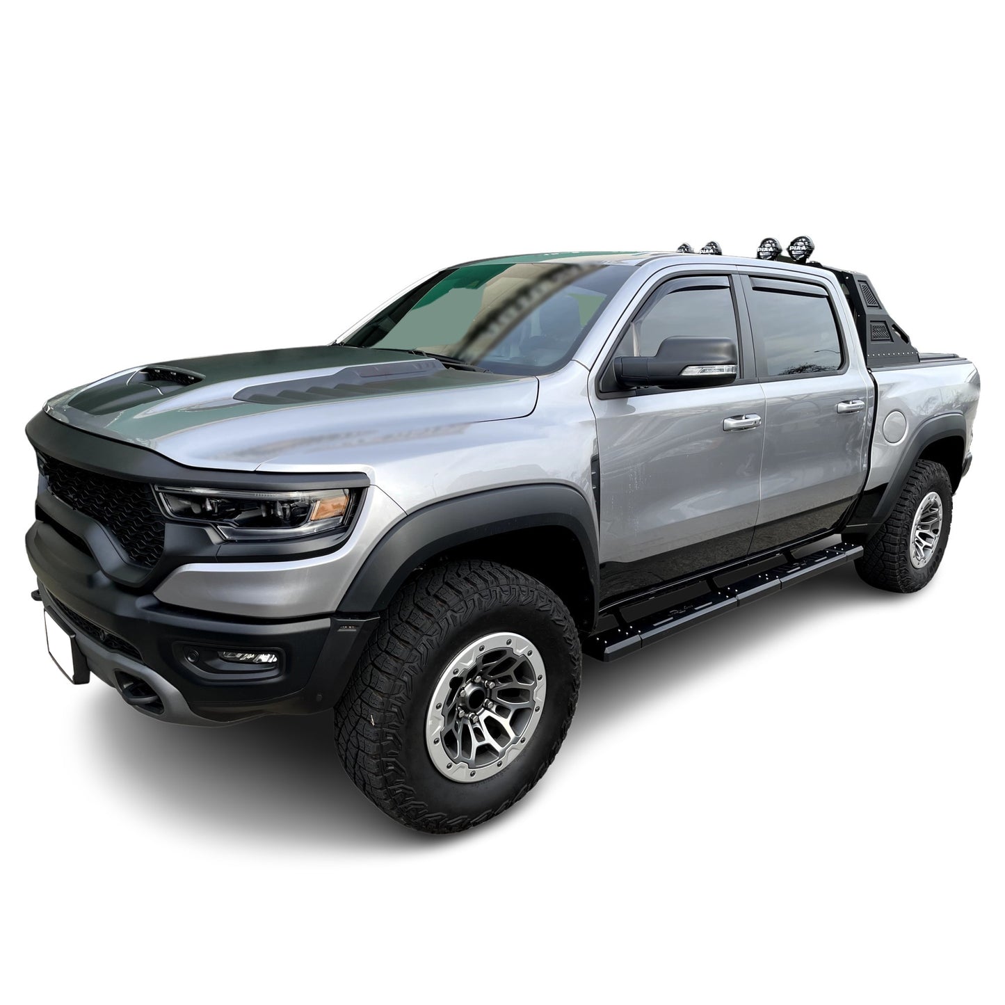 Vanguard Black Powdercoat Roll Bars & Truck Bed Accessories Bed Bars Roll Bar for 2004-2025 ford f-150