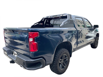 Vanguard Black Powdercoat Roll Bars & Truck Bed Accessories Bed Bars Roll Bar for 2007-2025 chevrolet silverado 1500