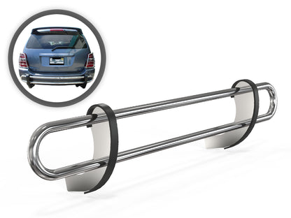 Vanguard Stainless Steel Rear Guards Rear Bumper Guards Bumper Guard for 2006-2008 lexus rx400h nan