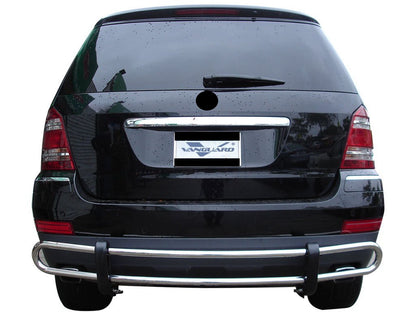 Vanguard Stainless Steel Rear Guards Rear Bumper Guards Bumper Guard for 2007-2011 mercedes-benz ml63 amg nan