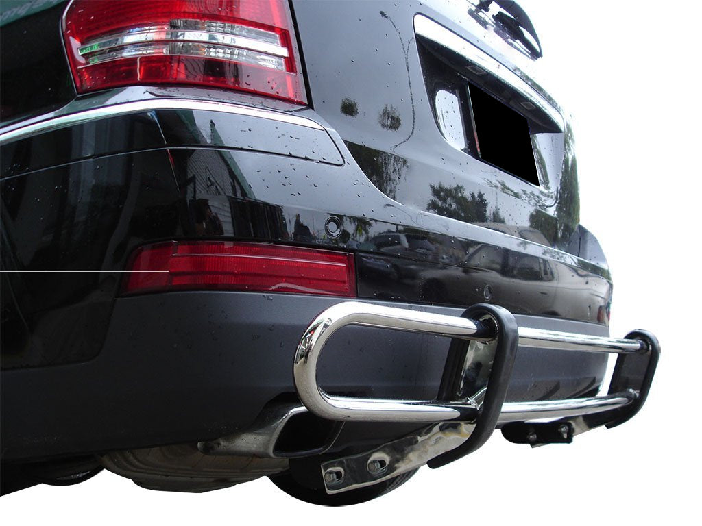 Vanguard Stainless Steel Rear Guards Rear Bumper Guards Bumper Guard for 2007-2011 mercedes-benz ml63 amg nan