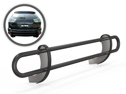 Vanguard Black Powdercoat Rear Guards Rear Bumper Guards Bumper Guard for 2001-2007 toyota highlander nan