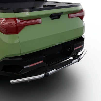 Vanguard Stainless Steel Rear Guards Rear Bumper Guards Bumper Guard for 2022-2024 hyundai santa cruz