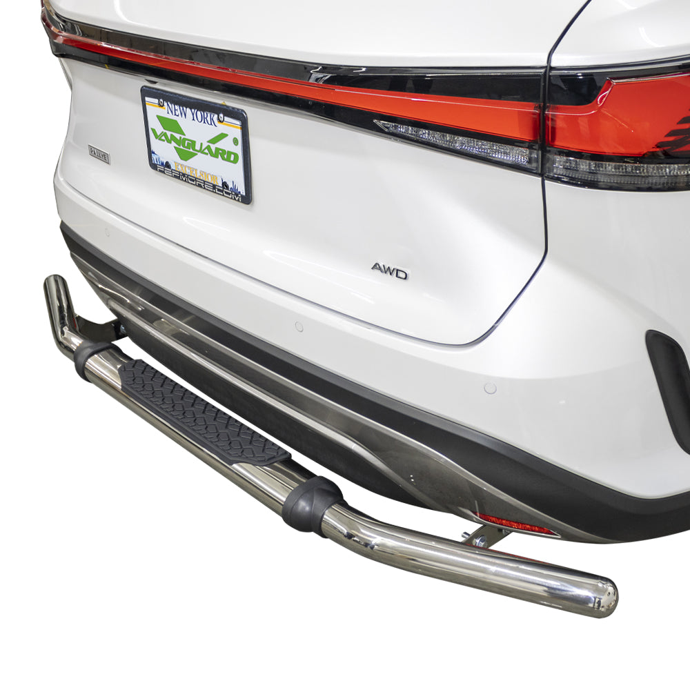 Vanguard Stainless Steel Rear Guards Rear Bumper Guards Bumper Guard for 2023-2025 lexus rx500h