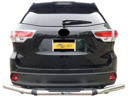 Vanguard Stainless Steel Rear Guards Rear Bumper Guards Bumper Guard for 2007-2015 lexus rx350 nan