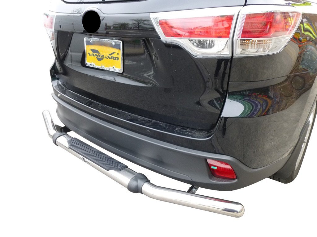 Vanguard Stainless Steel Rear Guards Rear Bumper Guards Bumper Guard for 2007-2015 lexus rx350 nan
