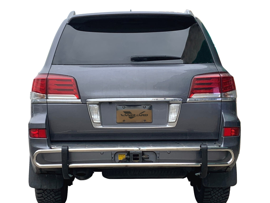 Vanguard Stainless Steel Rear Guards Rear Bumper Guards Bumper Guard for 2008-2011 lexus lx570 nan