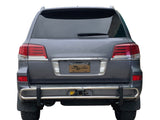 Vanguard Stainless Steel Rear Guards Rear Bumper Guards Bumper Guard for 2008-2011 lexus lx570 nan
