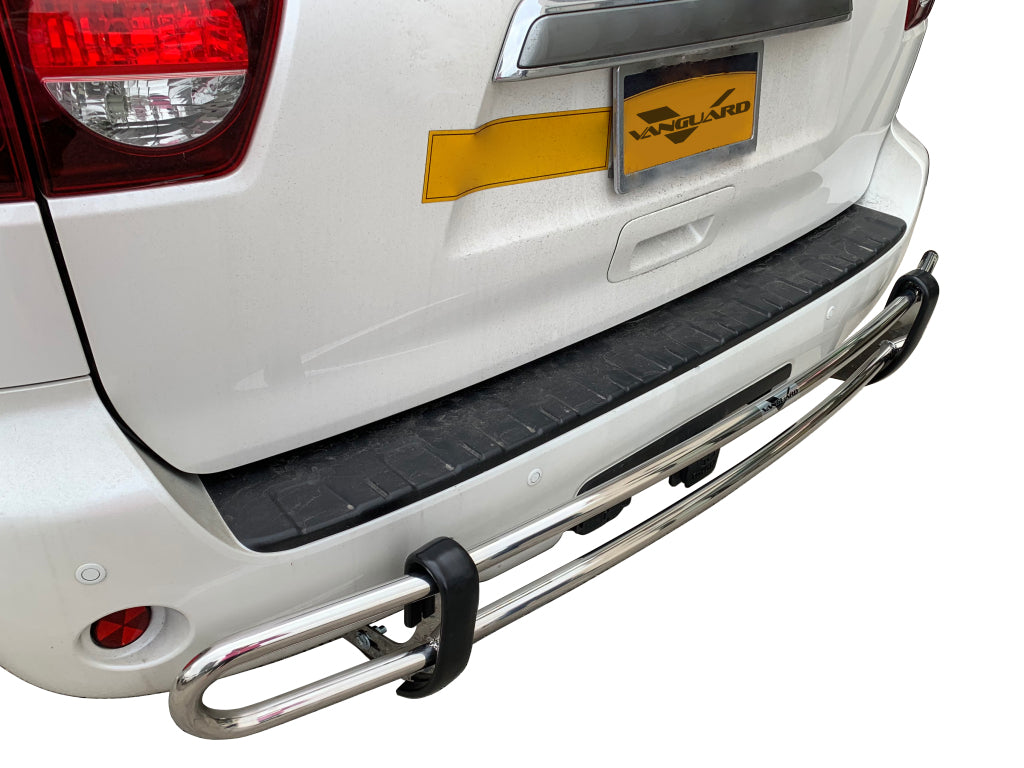 Vanguard Stainless Steel Rear Guards Rear Bumper Guards Bumper Guard for 2008-2011 lexus lx570 nan