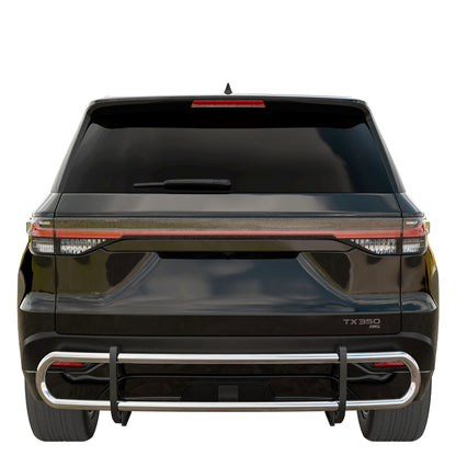 Vanguard Stainless Steel Rear Guards Rear Bumper Guards Bumper Guard for 2024-2025 toyota grand highlander