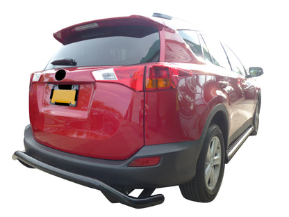 Vanguard Black Powdercoat Rear Guards Rear Bumper Guards Bumper Guard for 2006-2018 toyota rav4 nan