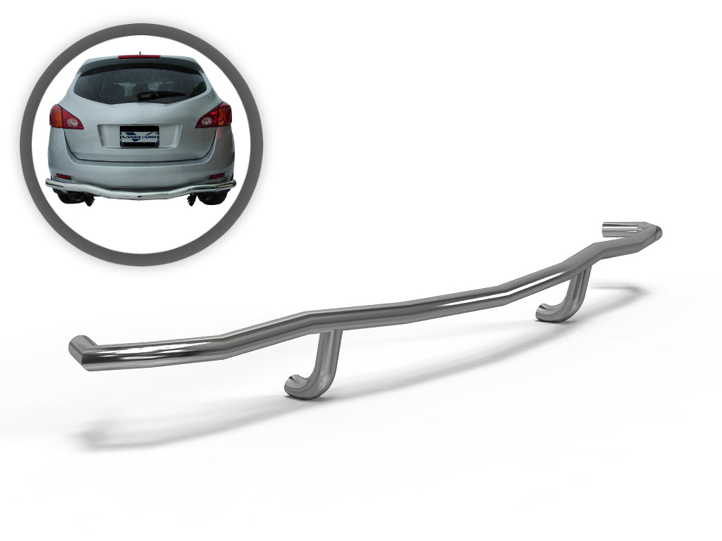 Vanguard Stainless Steel Rear Guards Rear Bumper Guards Bumper Guard for 2009-2014 nissan murano nan