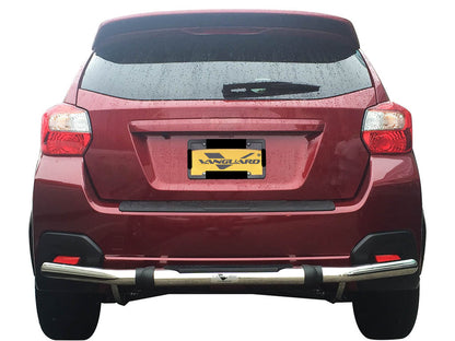Vanguard Stainless Steel Rear Guards Rear Bumper Guards Bumper Guard for 2016-2018 subaru crosstrek nan