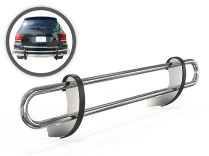Vanguard Stainless Steel Rear Guards Rear Bumper Guards Bumper Guard for 2014-2015 mercedes-benz glk350 nan