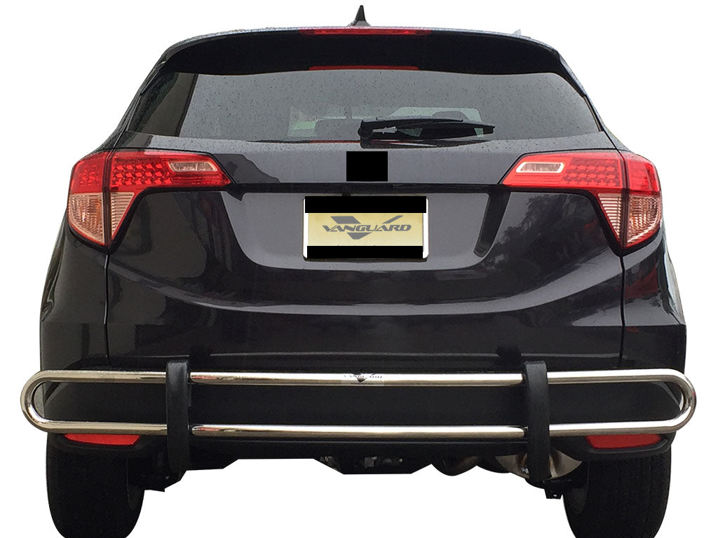 Vanguard Stainless Steel Rear Guards Rear Bumper Guards Bumper Guard for 2016-2022 honda hr-v nan