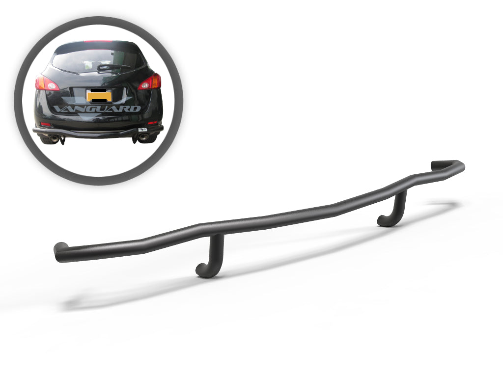 Vanguard Black Powdercoat Rear Guards Rear Bumper Guards Bumper Guard for 2009-2014 nissan murano nan