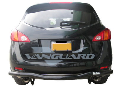 Vanguard Black Powdercoat Rear Guards Rear Bumper Guards Bumper Guard for 2009-2014 nissan murano nan