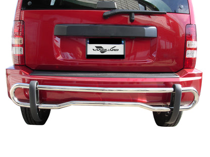 Vanguard Stainless Steel Rear Guards Rear Bumper Guards Bumper Guard for 2008-2012 jeep liberty nan