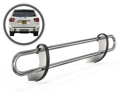 Vanguard Stainless Steel Rear Guards Rear Bumper Guards Bumper Guard for 2004-2020 toyota sienna nan