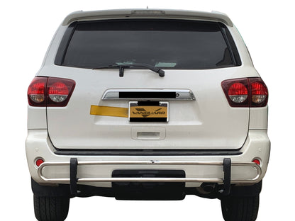 Vanguard Stainless Steel Rear Guards Rear Bumper Guards Bumper Guard for 2004-2020 toyota sienna nan