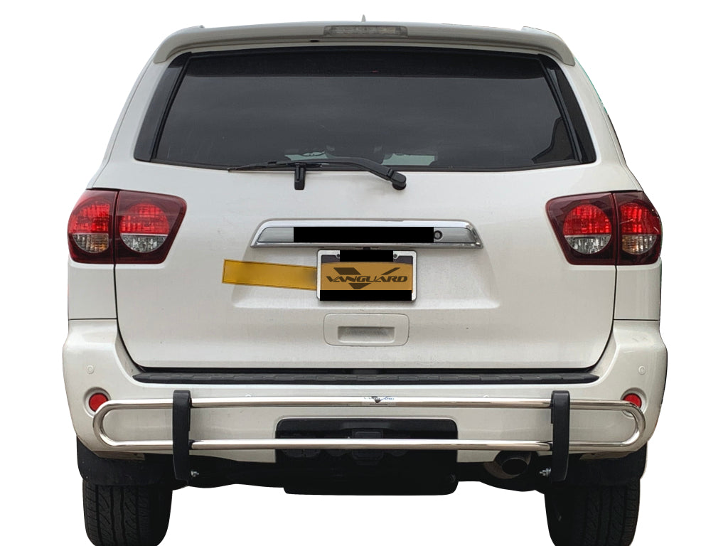 Vanguard Stainless Steel Rear Guards Rear Bumper Guards Bumper Guard for 2021-2025 toyota sienna