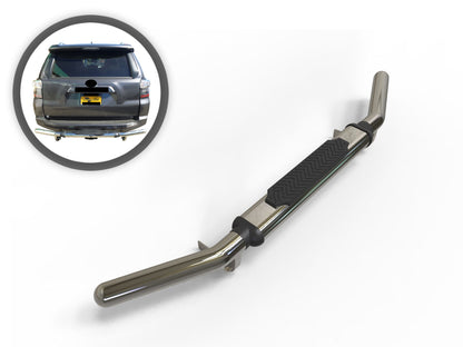 Vanguard Stainless Steel Rear Guards Rear Bumper Guards Bumper Guard for 2003-2009 lexus gx470 nan