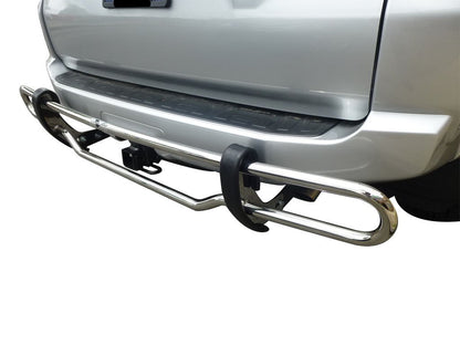 Vanguard Stainless Steel Rear Guards Rear Bumper Guards Bumper Guard for 2010-2023 lexus gx460 nan