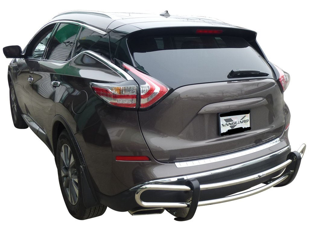 Vanguard Stainless Steel Rear Guards Rear Bumper Guards Bumper Guard for 2009-2024 nissan murano nan