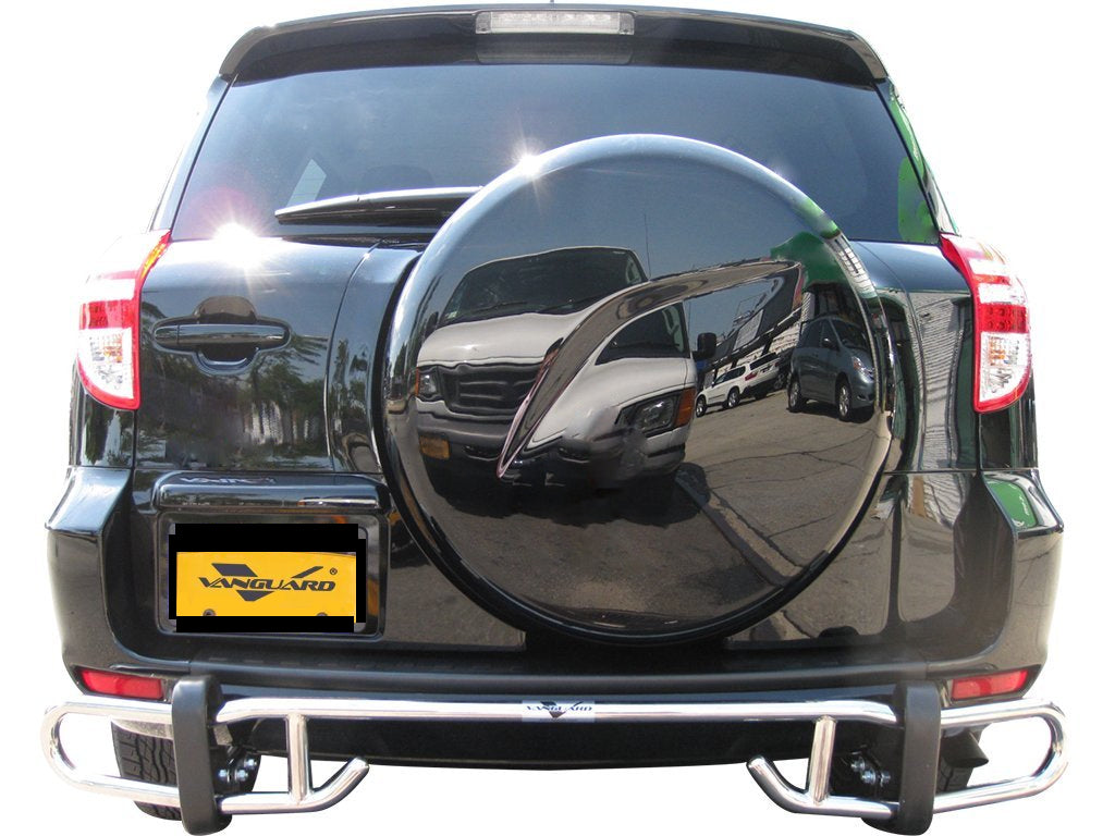 Vanguard Stainless Steel Rear Guards Rear Bumper Guards Bumper Guard for 2006-2018 toyota rav4 nan