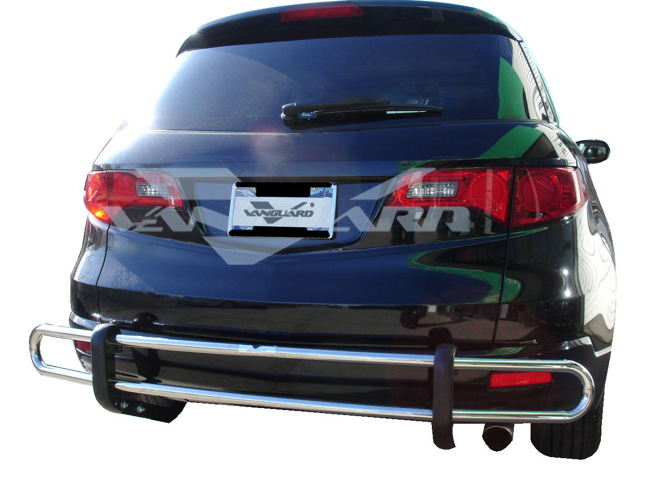 Vanguard Stainless Steel Rear Guards Rear Bumper Guards Bumper Guard for 2007-2012 acura rdx nan
