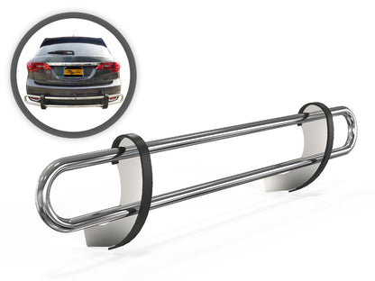 Vanguard Stainless Steel Rear Guards Rear Bumper Guards Bumper Guard for 2013-2018 acura rdx nan