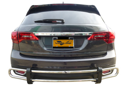 Vanguard Stainless Steel Rear Guards Rear Bumper Guards Bumper Guard for 2014-2020 acura mdx nan