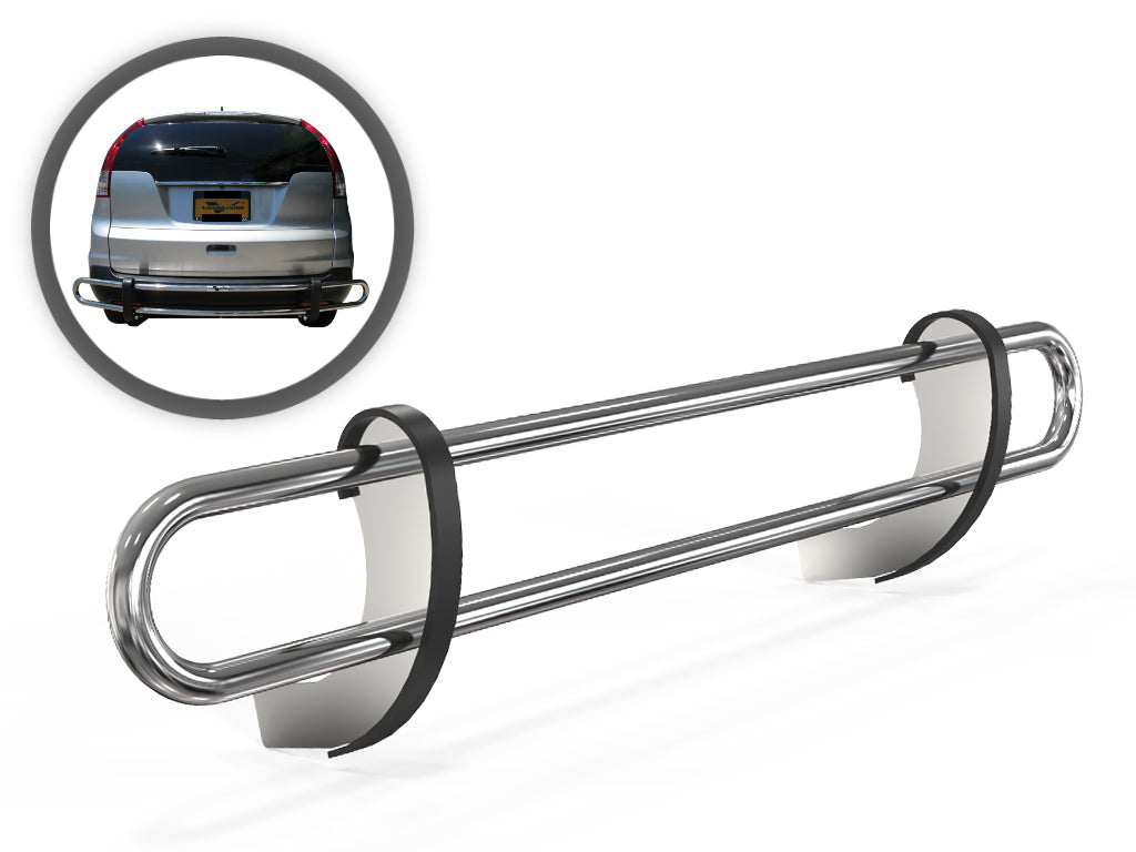 Vanguard Stainless Steel Rear Guards Rear Bumper Guards Bumper Guard for 2013-2024 mazda cx-5 nan