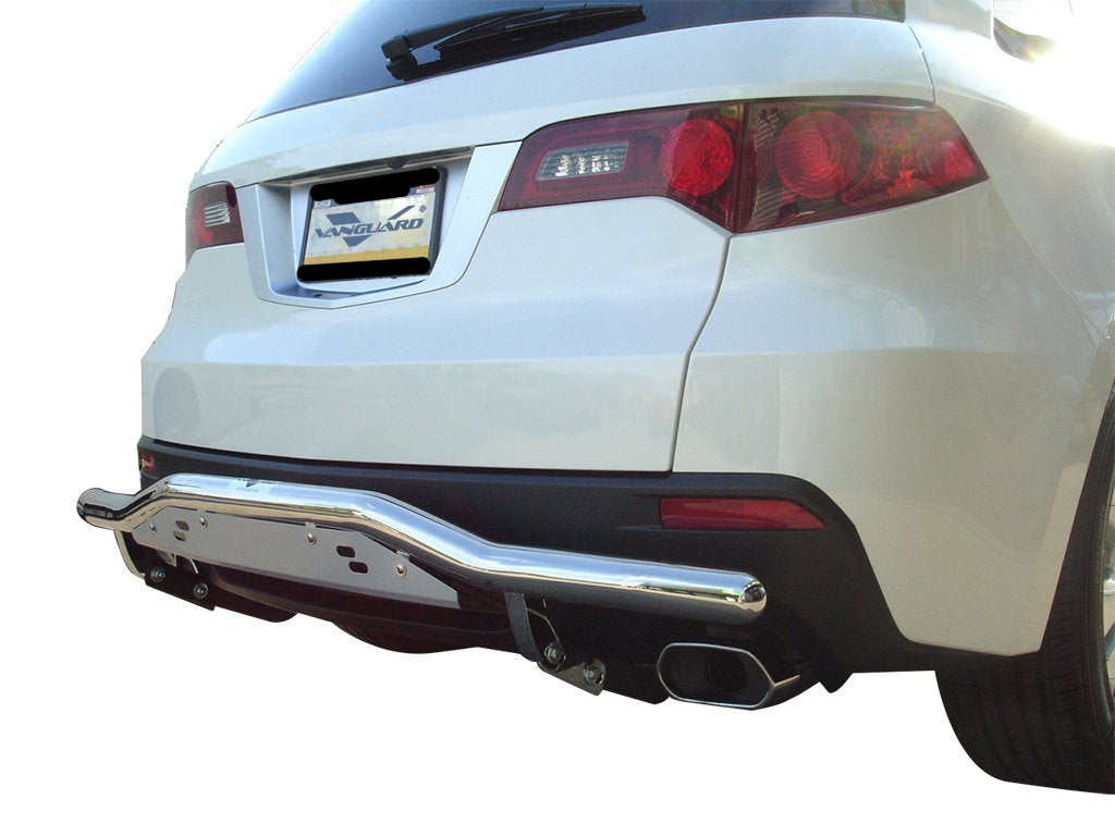 Vanguard Stainless Steel Rear Guards Rear Bumper Guards Bumper Guard for 2007-2012 acura rdx nan
