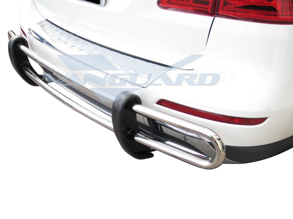 Vanguard Stainless Steel Rear Guards Rear Bumper Guards Bumper Guard for 2016-2016 mercedes-benz gle450 amg nan