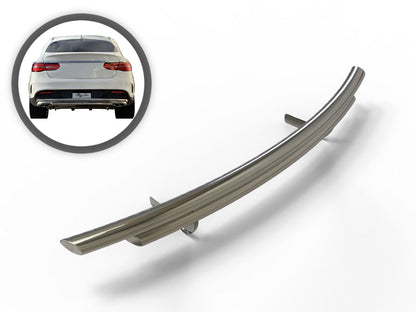 Vanguard Stainless Steel Rear Guards Rear Bumper Guards Bumper Guard for 2012-2014 mercedes-benz ml550 nan