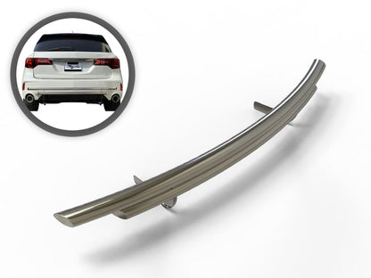 Vanguard Stainless Steel Rear Guards Rear Bumper Guards Bumper Guard for 2014-2020 acura mdx nan