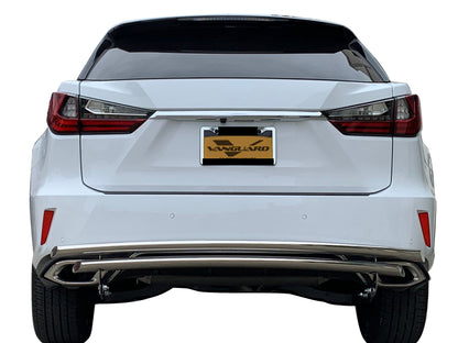 Vanguard Stainless Steel Rear Guards Rear Bumper Guards Bumper Guard for 2016-2022 lexus rx450h nan