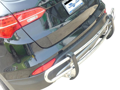Vanguard Stainless Steel Rear Guards Rear Bumper Guards Bumper Guard for 2013-2018 hyundai santa fe nan