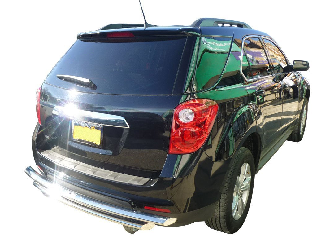 Vanguard Stainless Steel Rear Guards Rear Bumper Guards Bumper Guard for 2010-2017 chevrolet equinox nan