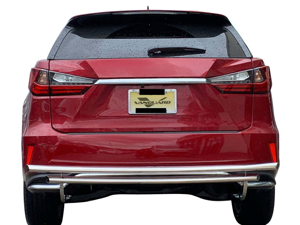 Vanguard Stainless Steel Rear Guards Rear Bumper Guards Bumper Guard for 2016-2022 lexus rx350 nan