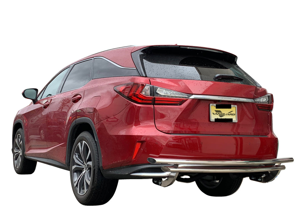 Vanguard Stainless Steel Rear Guards Rear Bumper Guards Bumper Guard for 2016-2022 lexus rx350 nan