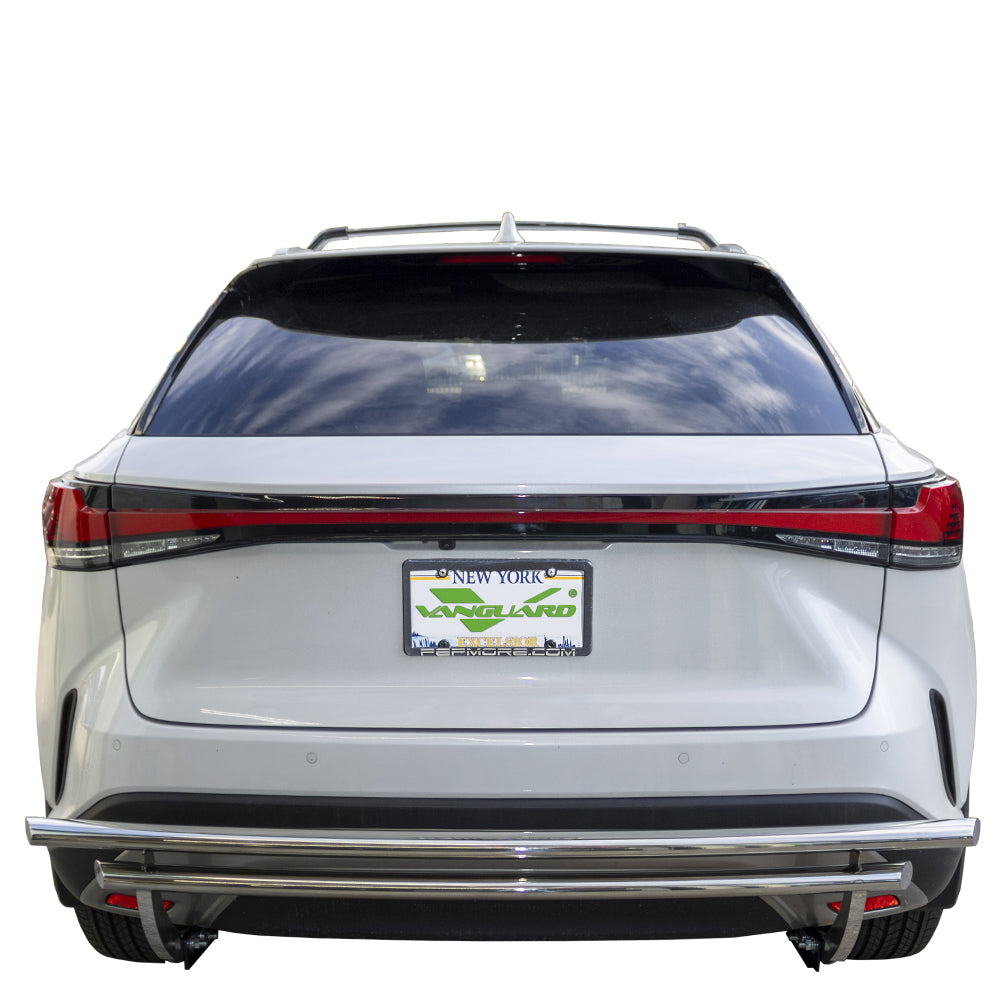 Vanguard Stainless Steel Rear Guards Rear Bumper Guards Bumper Guard for 2023-2024 lexus rx350
