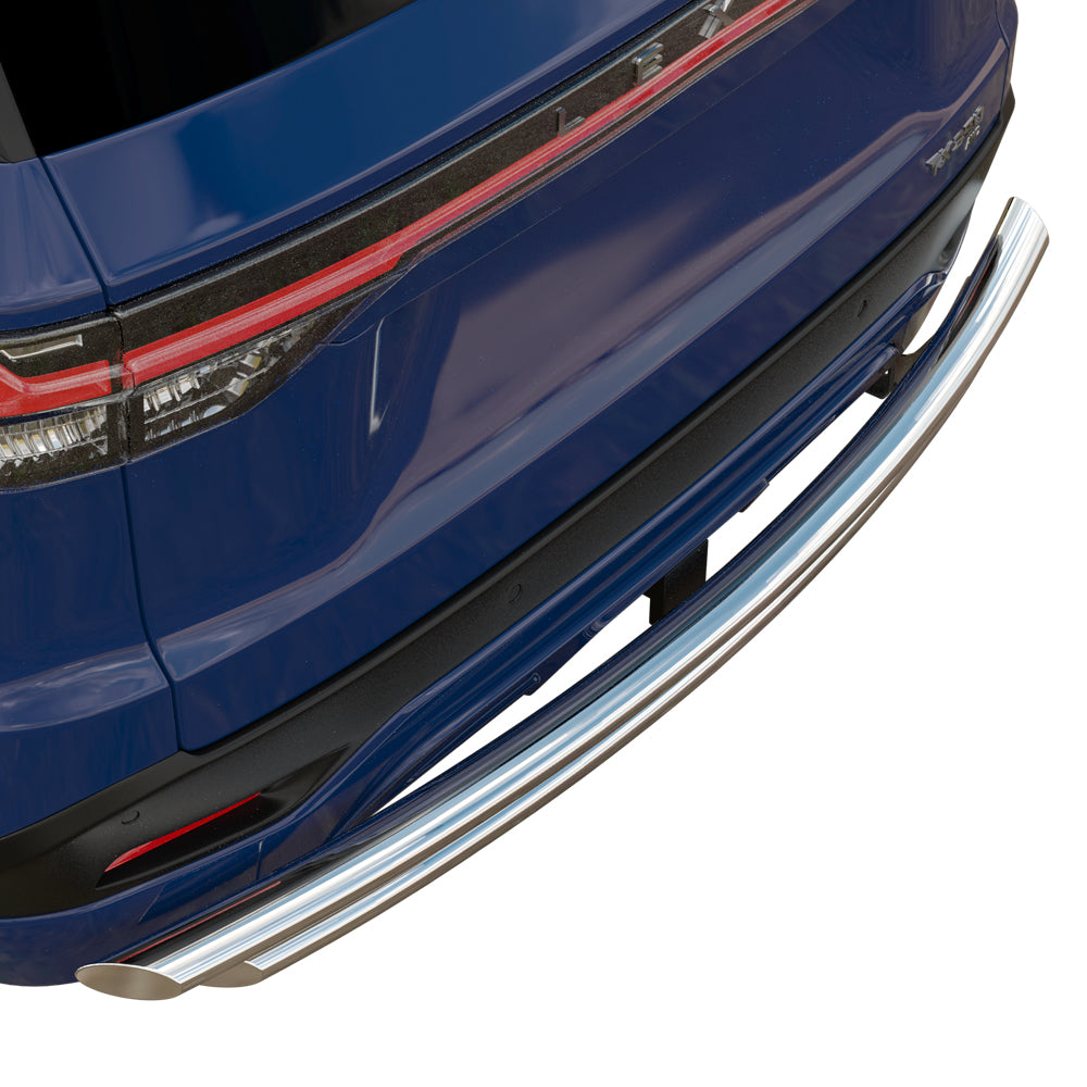 Vanguard Stainless Steel Rear Guards Rear Bumper Guards Bumper Guard for 2024-2025 lexus tx350
