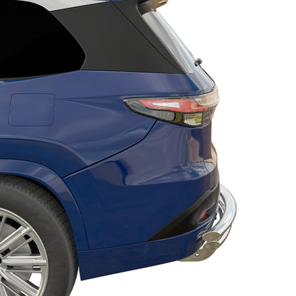Vanguard Stainless Steel Rear Guards Rear Bumper Guards Bumper Guard for 2024-2025 toyota grand highlander