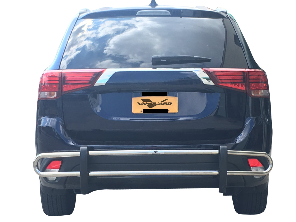 Vanguard Stainless Steel Rear Guards Rear Bumper Guards Bumper Guard for 2014-2020 mitsubishi outlander nan