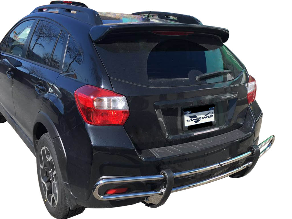 Vanguard Stainless Steel Rear Guards Rear Bumper Guards Bumper Guard for 2014-2017 subaru outback nan