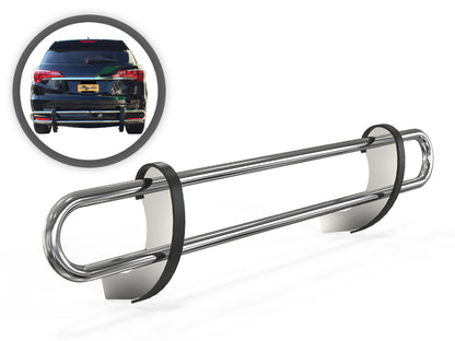 Vanguard Stainless Steel Rear Guards Rear Bumper Guards Bumper Guard for 2012-2017 toyota camry nan