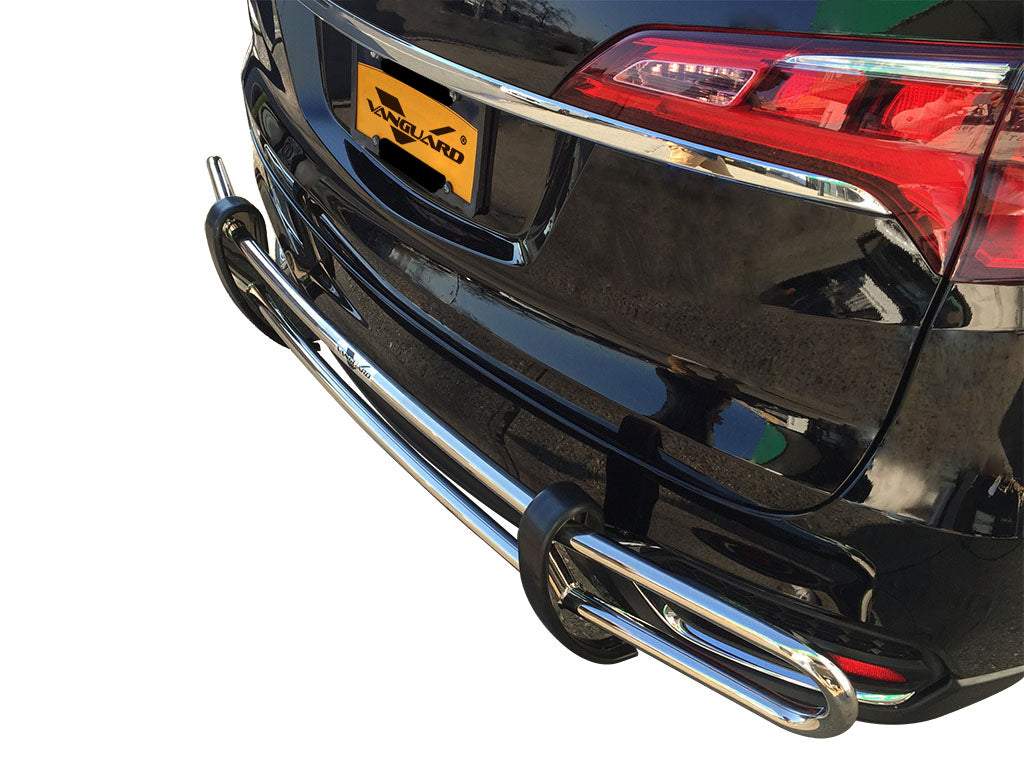 Vanguard Stainless Steel Rear Guards Rear Bumper Guards Bumper Guard for 2013-2017 honda accord nan