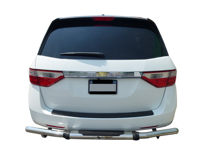 Vanguard Stainless Steel Rear Guards Rear Bumper Guards Bumper Guard for 2004-2020 toyota sienna nan